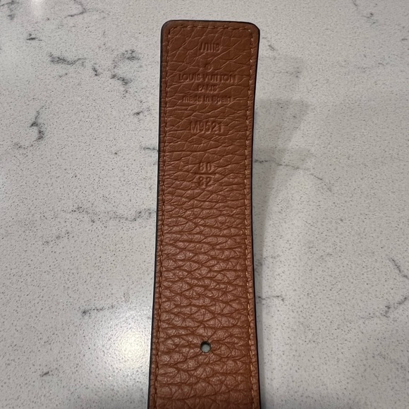 Louis Vuitton 30MM  reversible calf leather belt - Picture 11 of 11